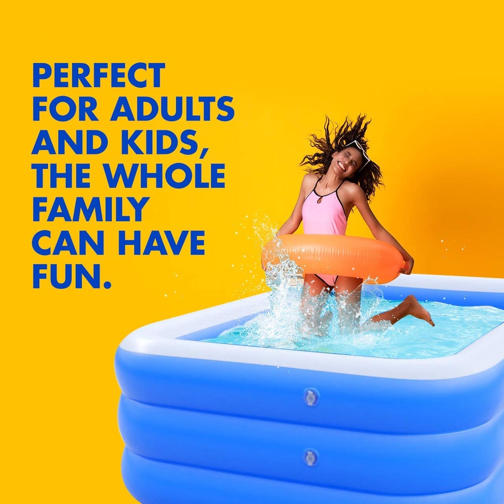 OTSS Kids and Adult inflatable and thickened swimming pool home