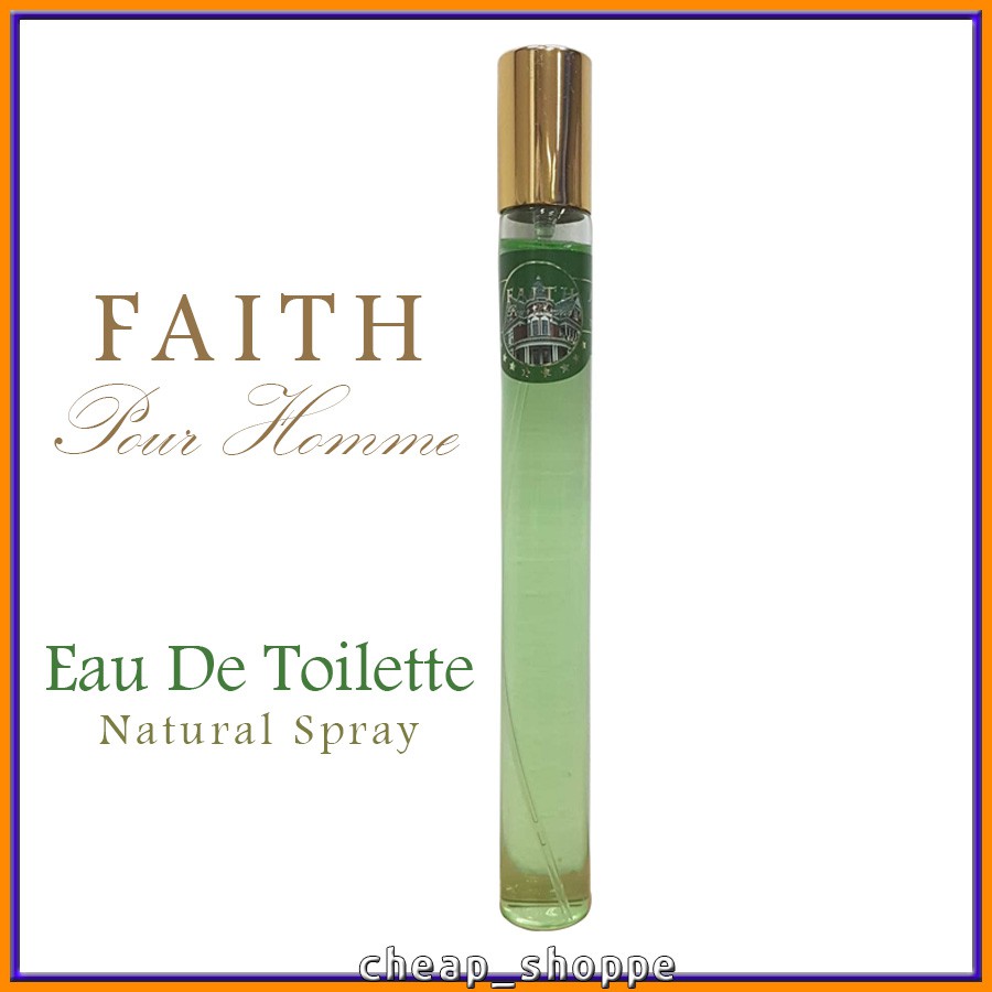 Perfume mini 35ml Faith Pour Homme Eau de Toilette Shopee Philippines