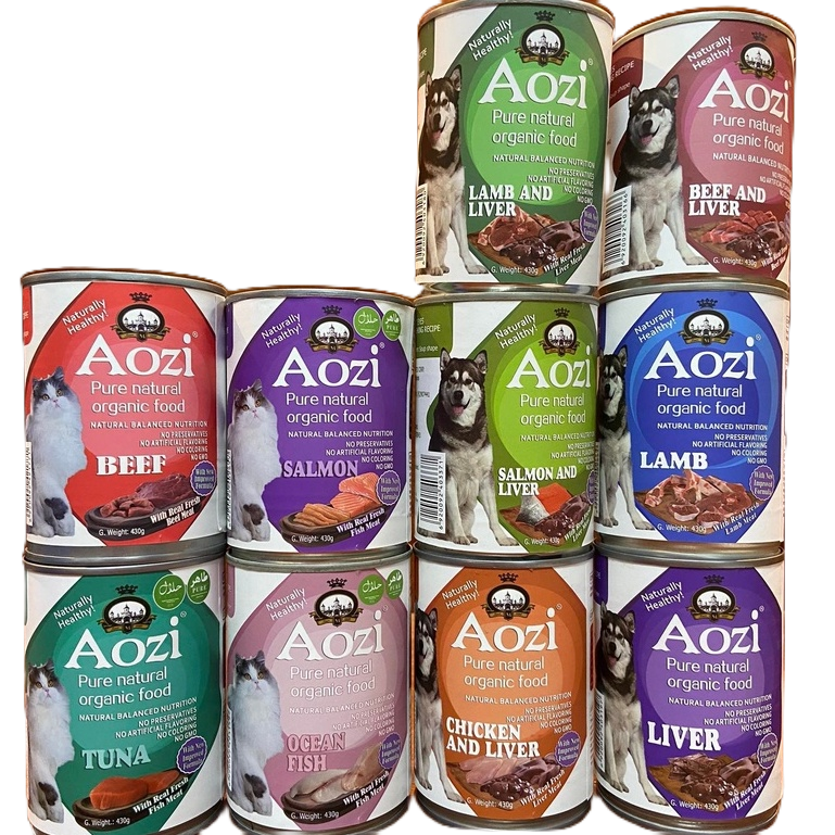 AOZI Dog Cat 430g Pure Wet Canned Food Food Cat Food Dog Food Dog Can