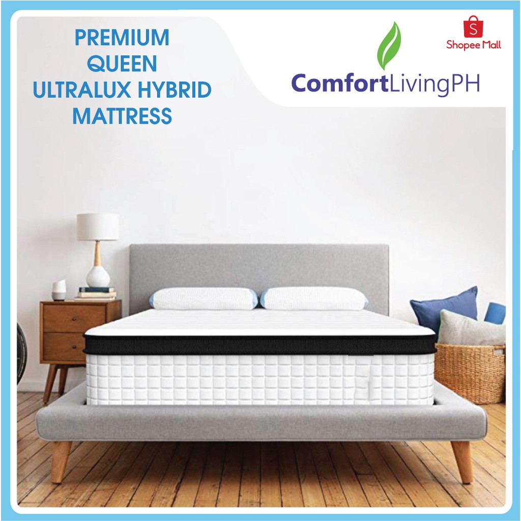 COMFORT LIVING PH UltraLux Queen Premium Hybrid Memory Latex Spring