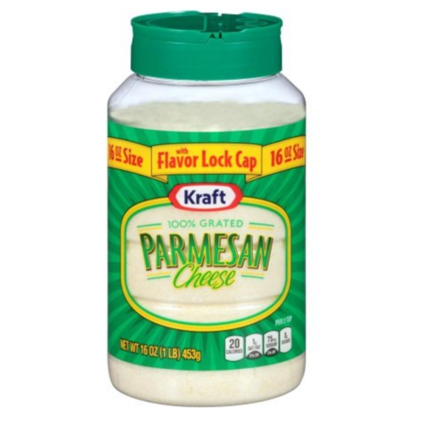 Kraft 100 Grated Parmesan Cheese 16 oz. Shaker Shopee Philippines