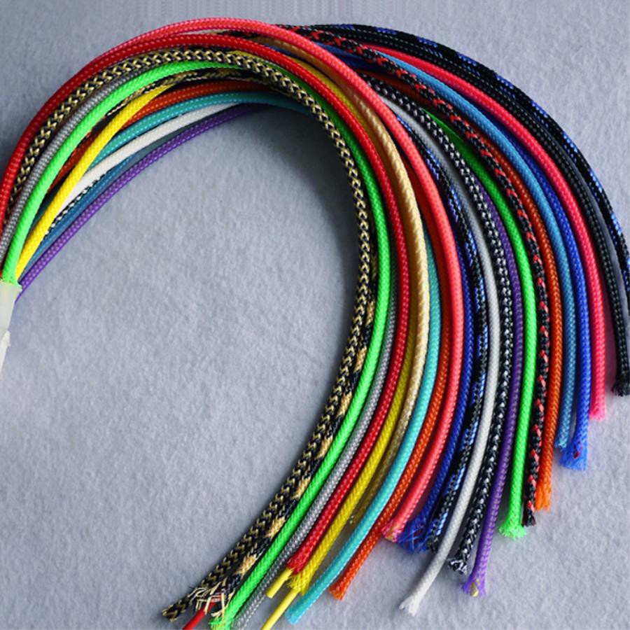 10Meters 3mm PET Expandable Braided Cable Sleeve Wire Protecting Nylon