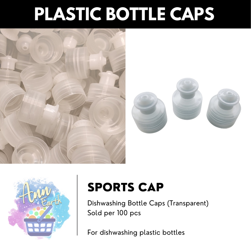 100pcs Sports Cap/PullUp Cap/Dishwashing Liquid Caps for PET Bottles