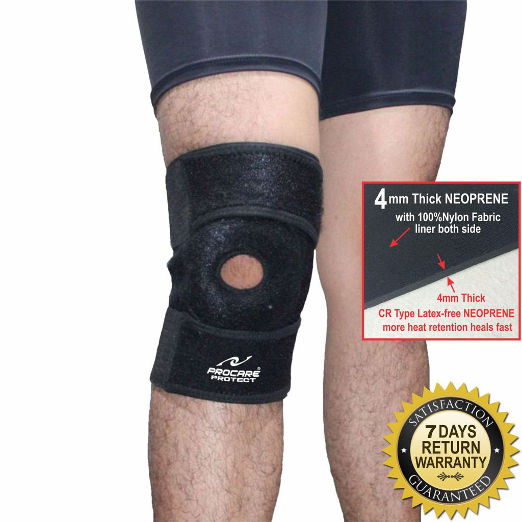 PROCARE PROTECT® 6009 Knee Support Brace 9Inch Adjustable Open Patella Shopee Philippines