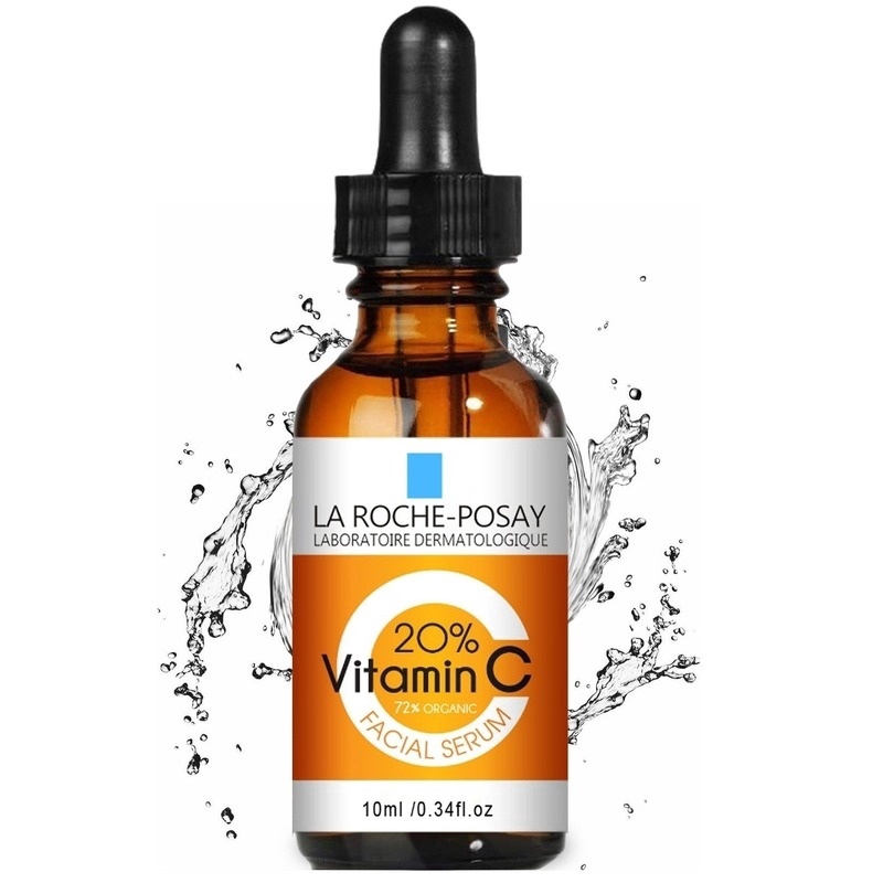 Pure Vitamin C 20 Serum for Face Skin Hyaluronic Acid Anti Aging