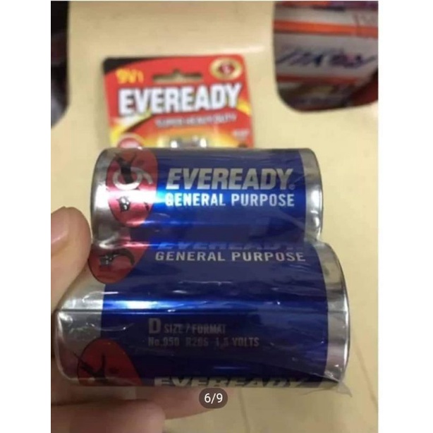 eveready / energizer batteries 2AA , 3AAA , C , D, 9V available,sold per pc Shopee Philippines