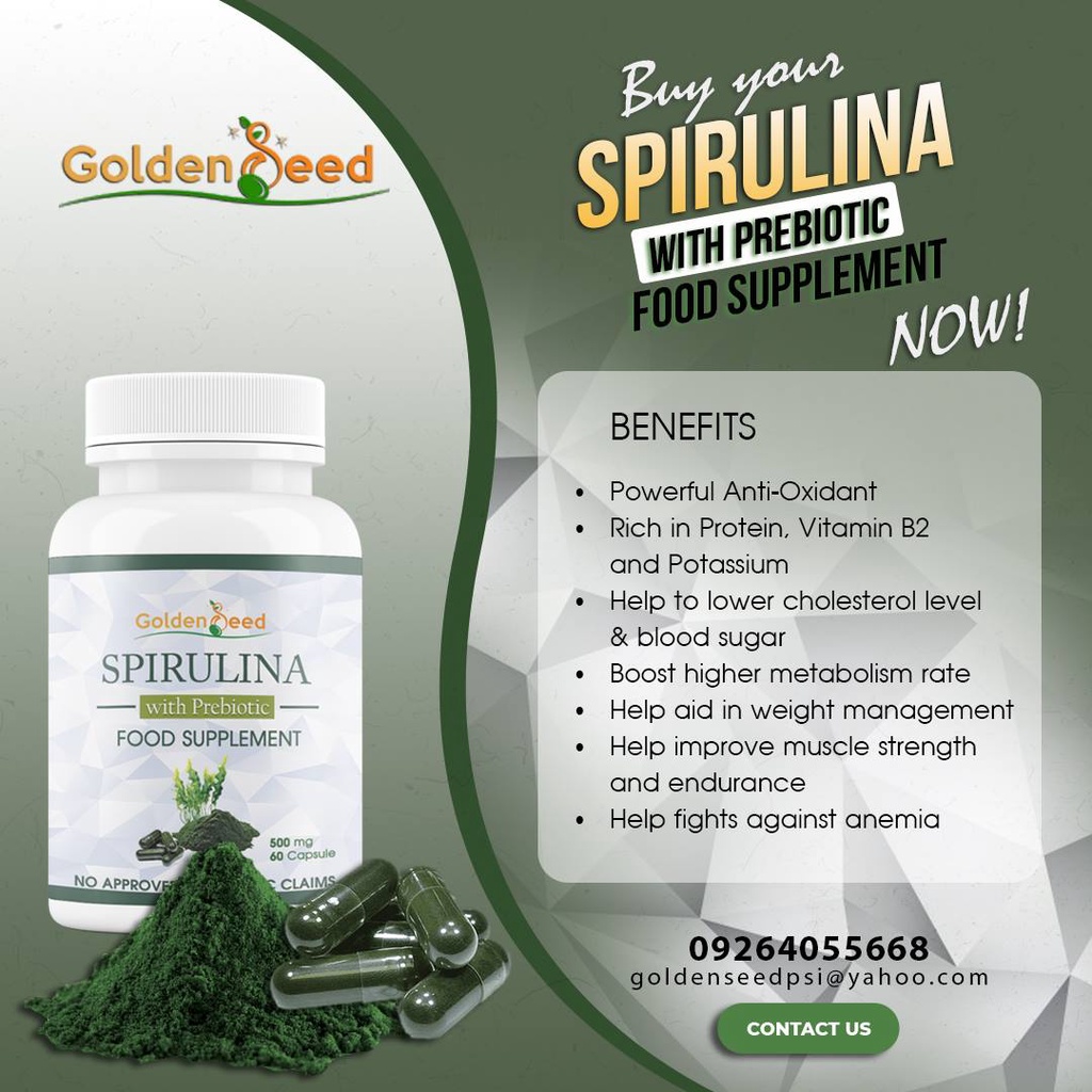 BUY 1 TAKE 1!!! Golden Seed Psyllium Husk with Prebiotic Food