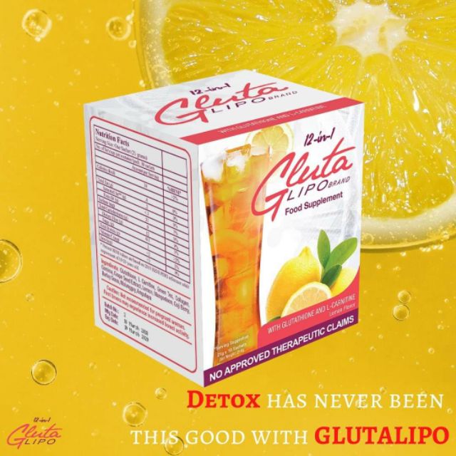 Gluta lipo 12 in 1 juice old formula Shopee Philippines