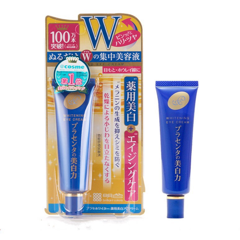 Meishoku Placenta Whitening Eye Cream 30g Antiaging eye cream Shopee