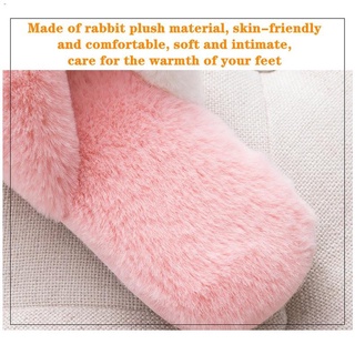 New Japanese style rabbit fur crossopen slippers for men
