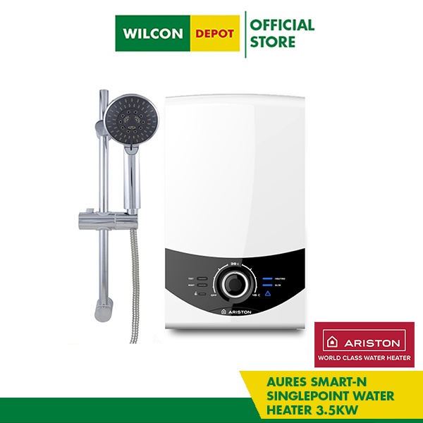 ARISTON Aures SMC35EBS SmartN Single Point Water Heater 3.5Kw by