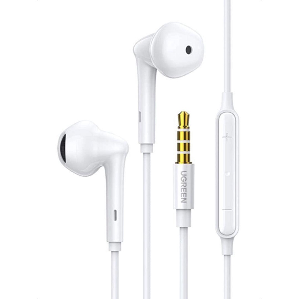 Ugreen EP101 3.5mm port inEar headphones with 3.5mm Volume Control