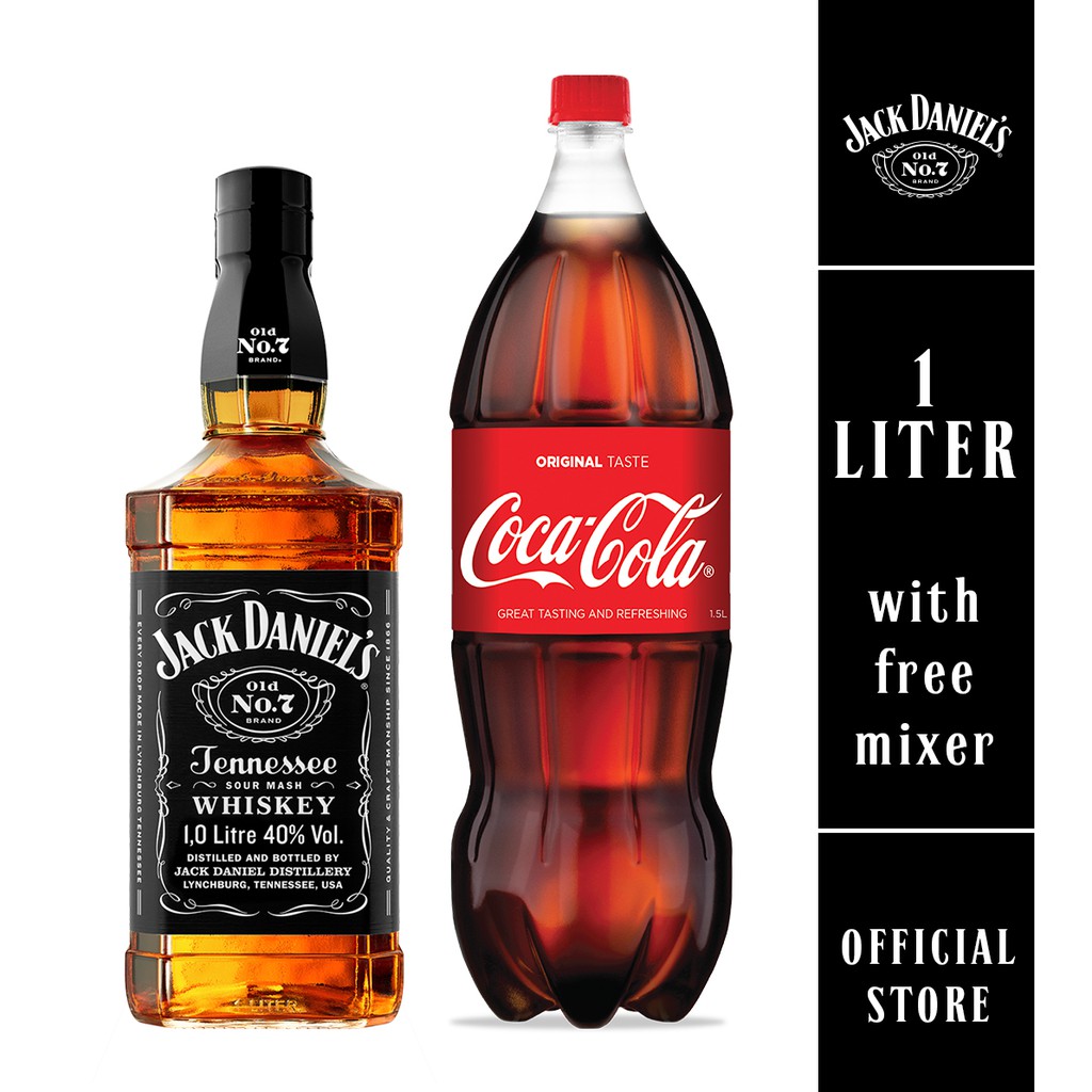 Jack Daniel's Tennessee Whiskey and Coca Cola Shopee Philippines