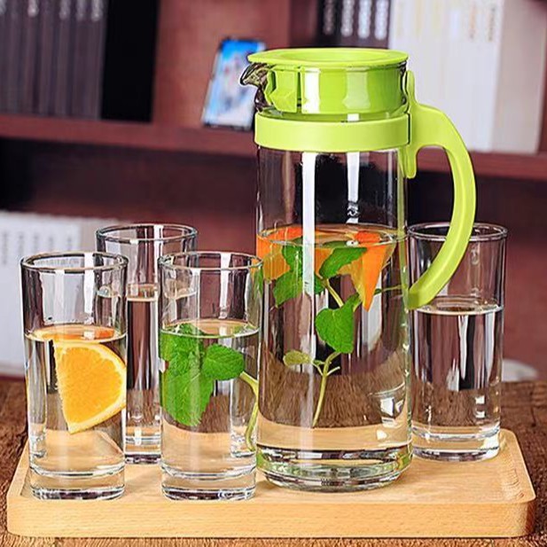 Dailyhome Drinking Water Pitcher and Glass 5 Pieces set Shopee
