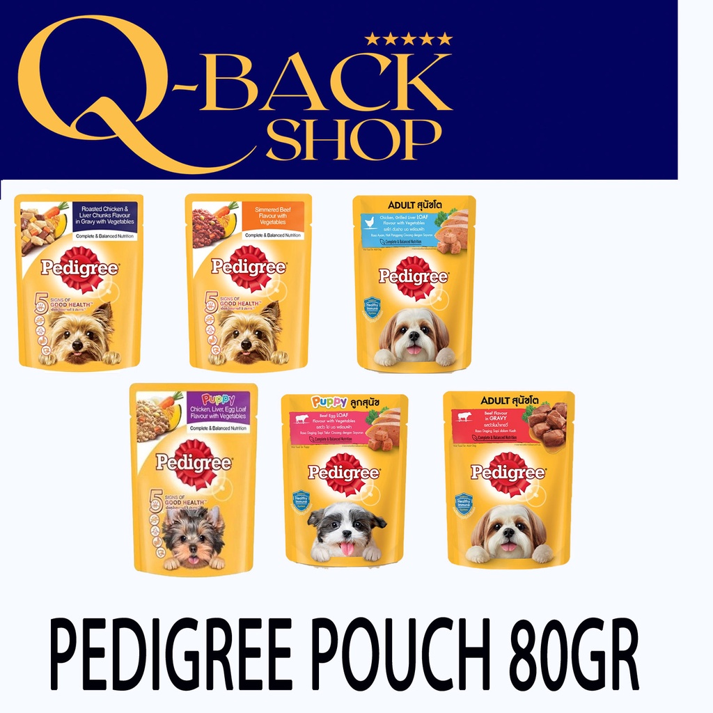 Pedigree Pouch All Variants 80gr Shopee Philippines