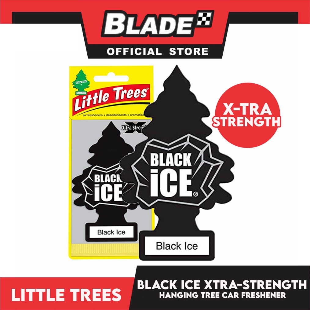 Little Trees Car Air Freshener Xtra Strength 10655 (Black Ice