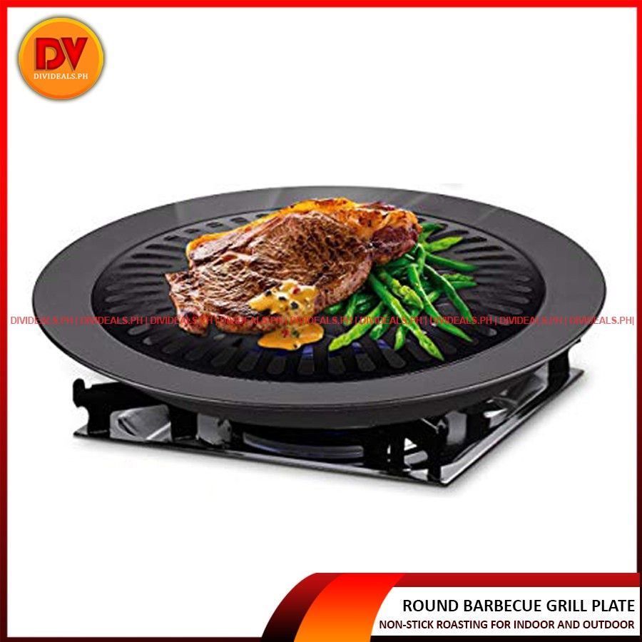 Pan Table Top BBQ Stovetop Barbecue New Korean BBQ Grill Indoor