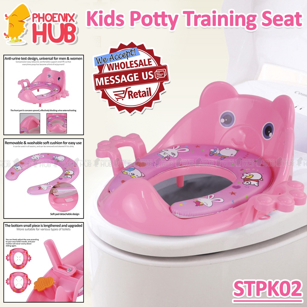 Phoenix Hub STPK02 Baby Toilet Seat Children Potty Safe Seat Baby