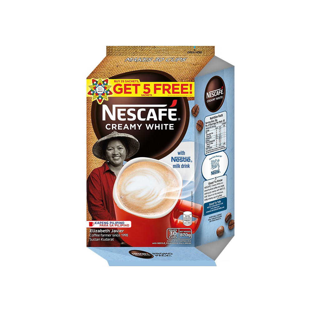 Nescafe Creamy White 3in1 Coffee 29g Pack of 30 Shopee Philippines