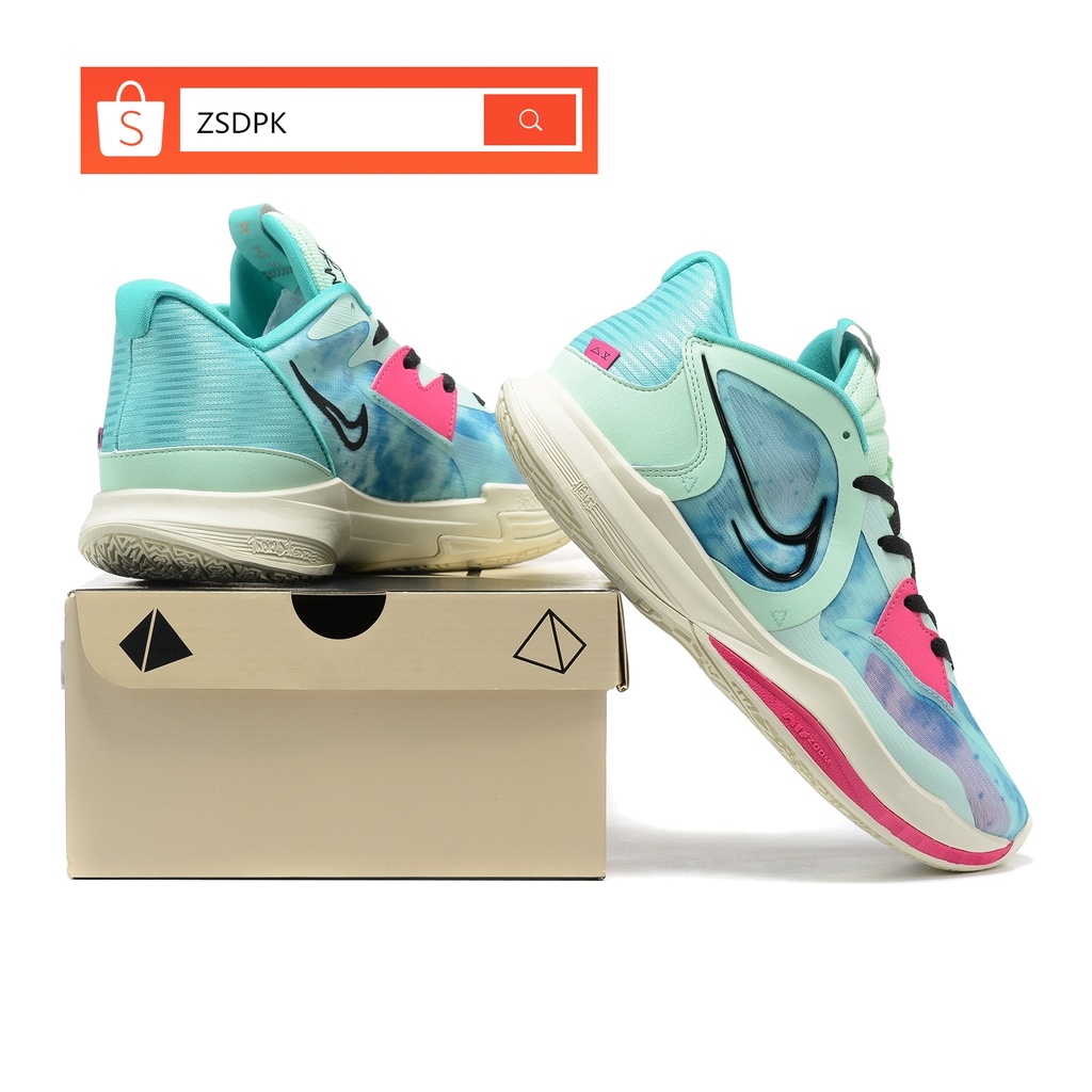 100 Original Nike Kyrie Low 5 Community Jewell Loyd Light Blue Sports