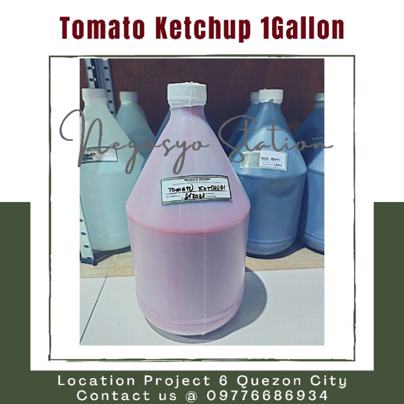 Budget Ketchup 1 Gallon Shopee Philippines
