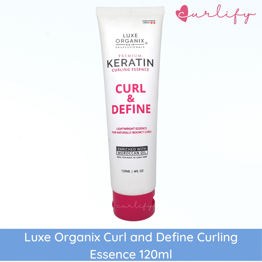 Luxe Organix Premium Keratin Curling Essence Curl & Define Shopee