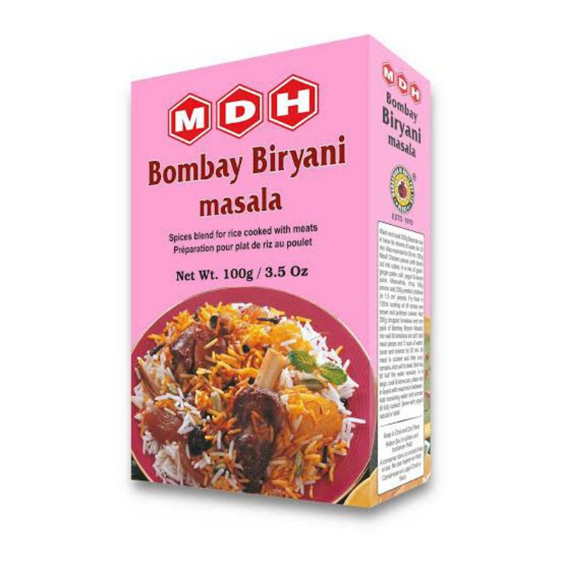 MDH Bombay Biryani Masala (100g) Shopee Philippines