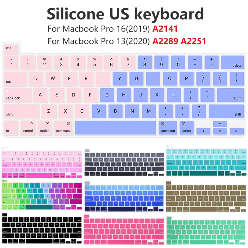 US character Silicone Keyboard Cover Skin TPU Protector Film For 2021