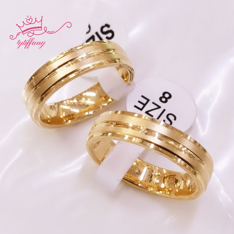 Stainless steel wedding couple ring(The price for piece