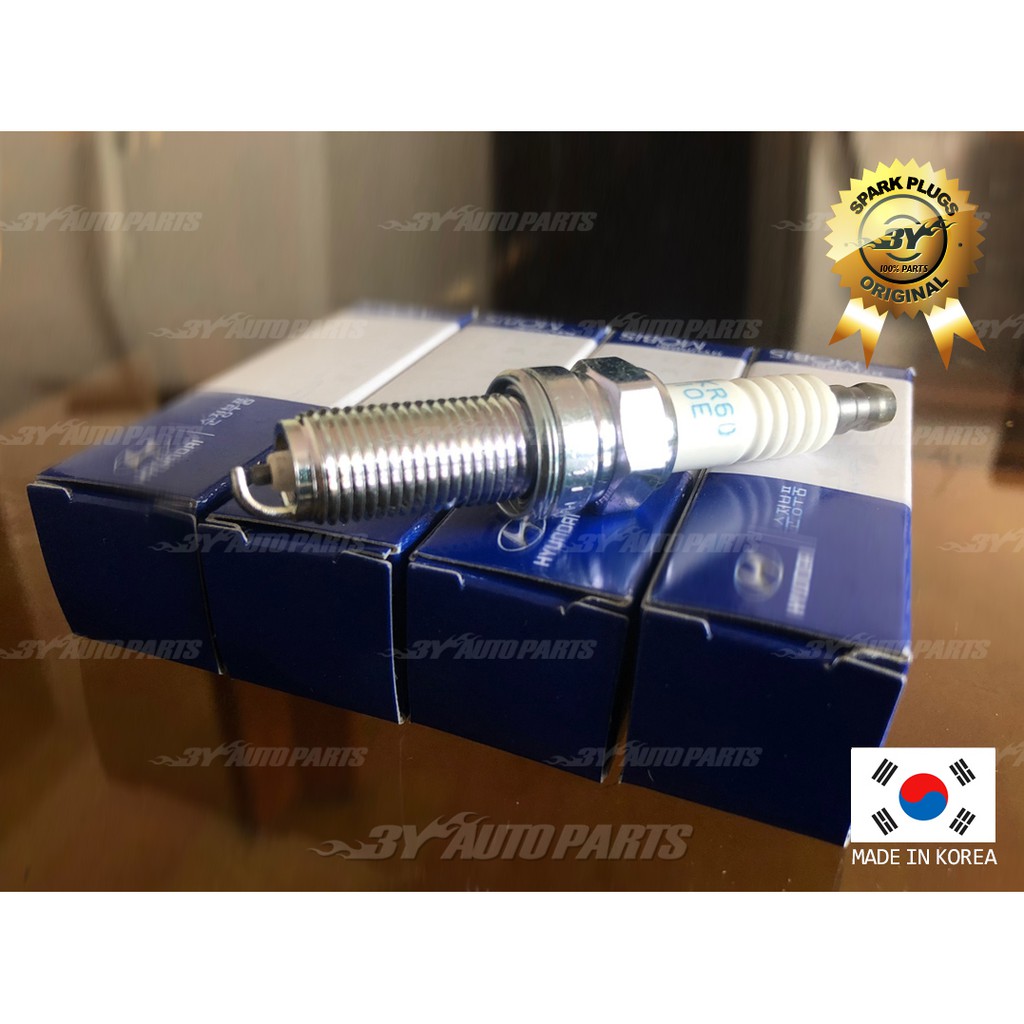 NGK SPARK PLUGS 1884310062 LKR6D10E (1 set/4 pcs) for Hyundai Accent