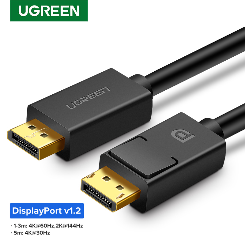 Ugreen DisplayPort Cable 4K/60Hz 144Hz Display Port Cable 1.2 for HDTV