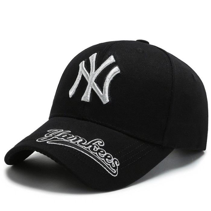 Ny YANKESS Hat / BASEBALL Hat / NY Hat / IMPORT Hat / MLB Hat Black