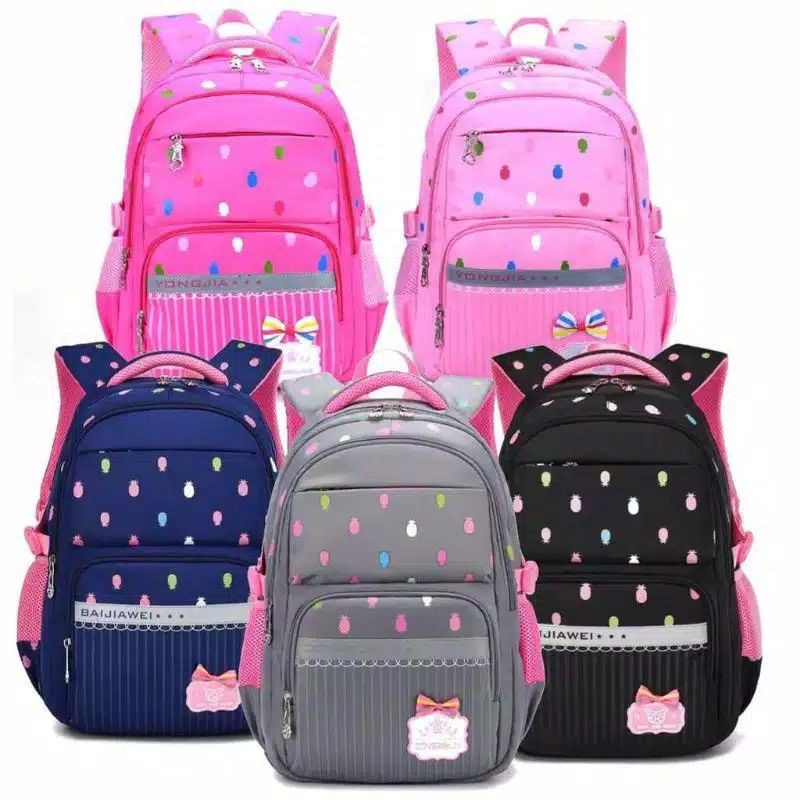 School Bags Girls Motif Pineapple Bags Backpacks Children Character