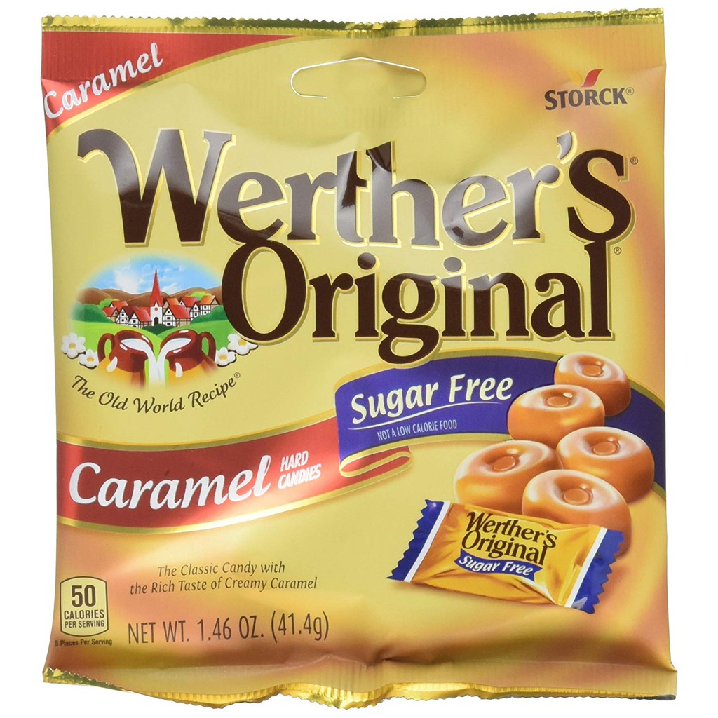 Werther's Original Caramel Hard Candies (Sugar Free) Shopee Philippines