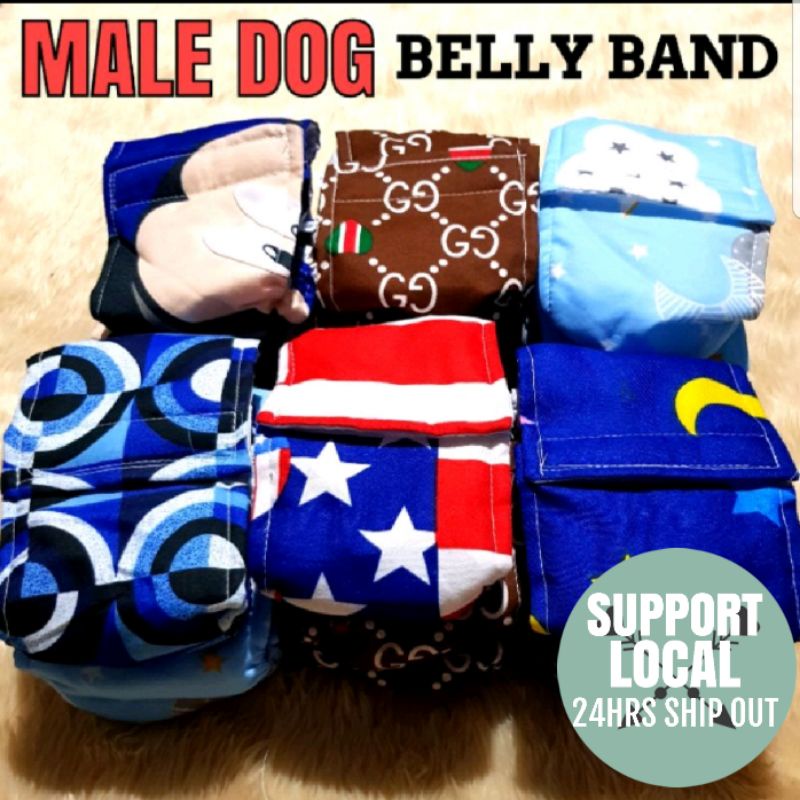 BELLY WRAP for MALE DOG * MALE DOG BELLY BAND Shopee Philippines