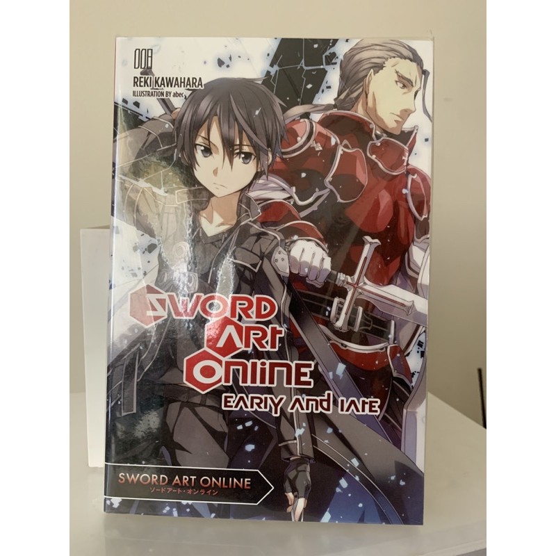 SWORD ART ONLINE 8 EARLY AND LATE (Light Novel) Shopee