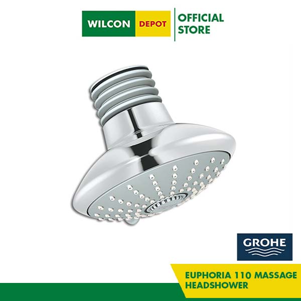 GROHE Bathroom Massage Head Shower Euphoria 110 by Wilcon Depot