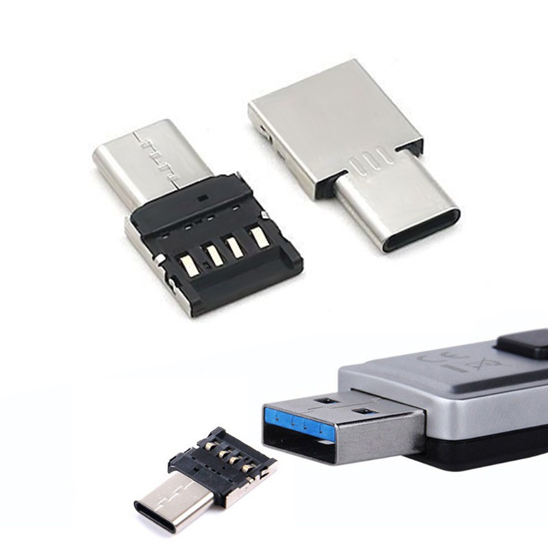 Type C To USB OTG Connector Adapter for USB Flash Drive