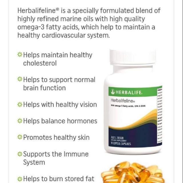SALE!!!! HALF THE PRICE!! Herbalifeline 90 softgels Shopee Philippines