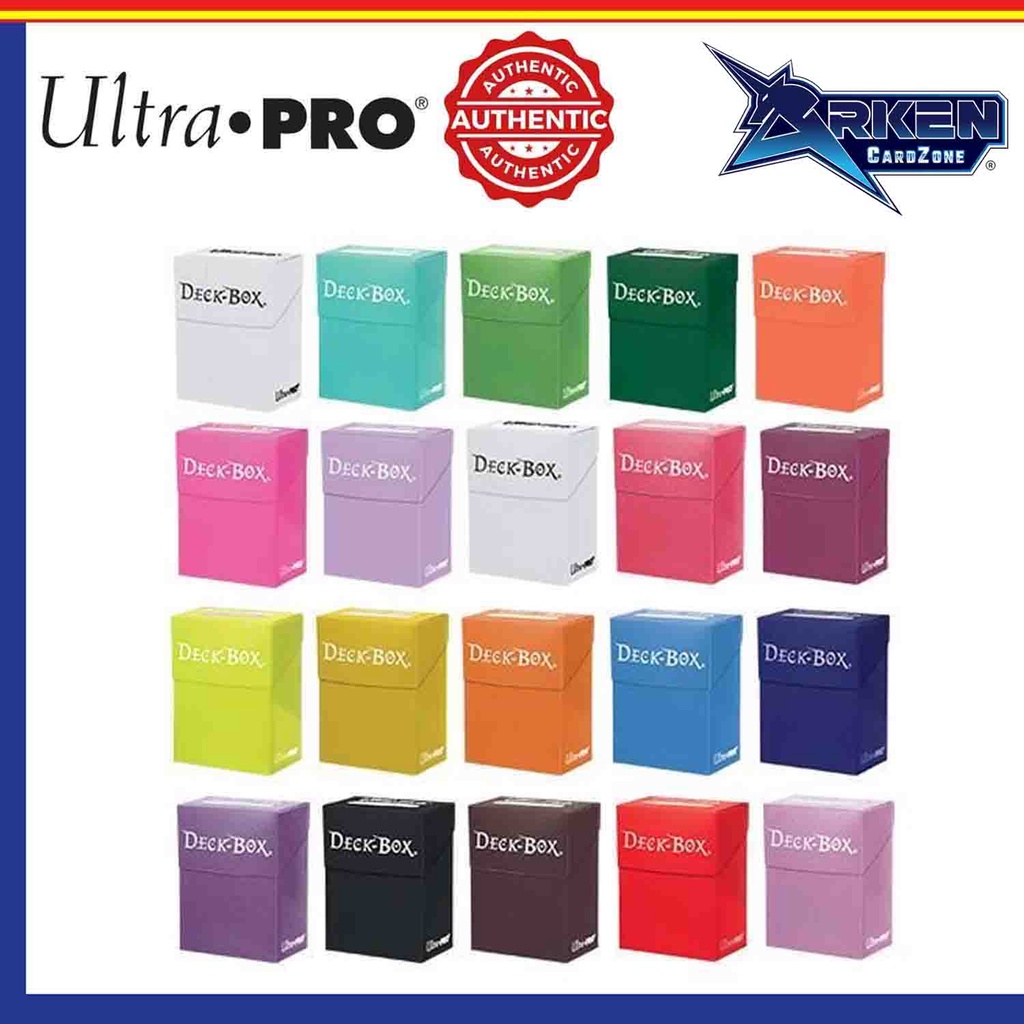 ULTRA PRO Deck Box (50pcs Capacity) Shopee Philippines