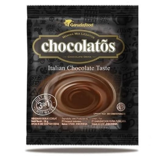 CHOCOLATOS CHOCOLATE DRINK 28G SACHET Shopee Philippines