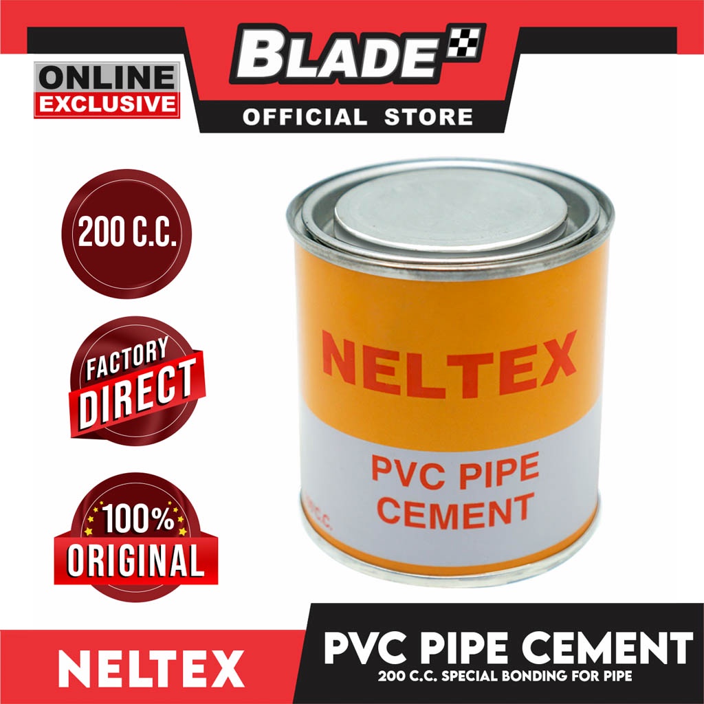 Neltex PVC Pipe Cement 200cc Special Bond for PVC Pipes and Fitting