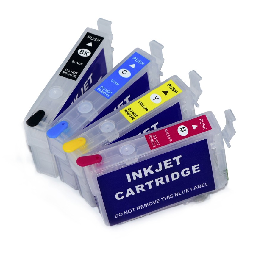 39 39XL Refillable Ink Cartridge with Chip for Epson Expression Home XP2105 XP4105 Printers