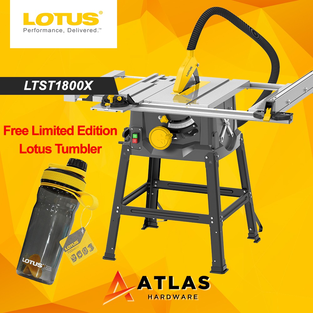 Lotus Table Saw 1800W LTST1800X Shopee Philippines