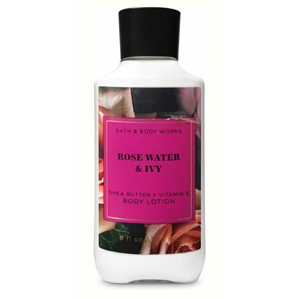 Bath and Body Works Rose Water & Ivy Shea Butter + Vitamin E