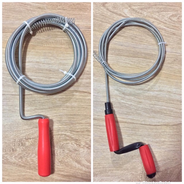Drain auger toilet sink clog pipe dredging clog remover Shopee