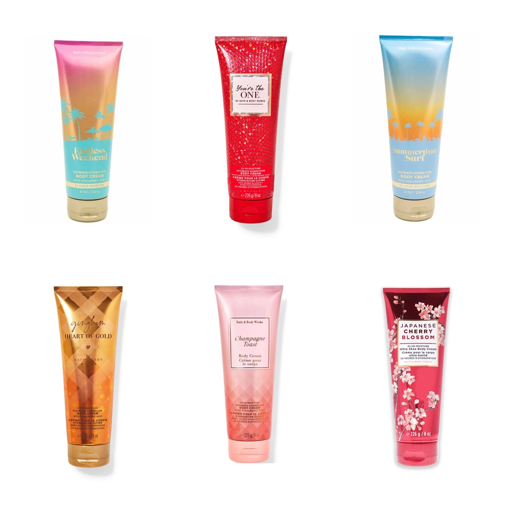 ORIGINAL Bath & Body Works Body Cream 24 hour Moisture Ultra Shea 226