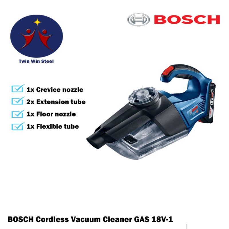 Bosch Cordless Vacuum Cleaner GAS 18v1 Shopee Philippines