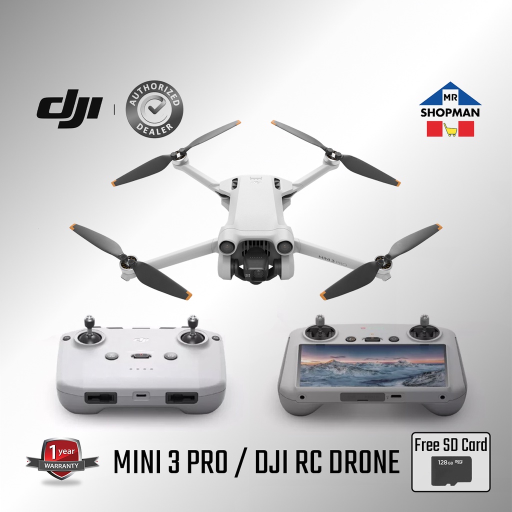 G32L DJI Mini 3 Pro / DJI RC 4K HDR Video Advanced Mini Drone Shopee