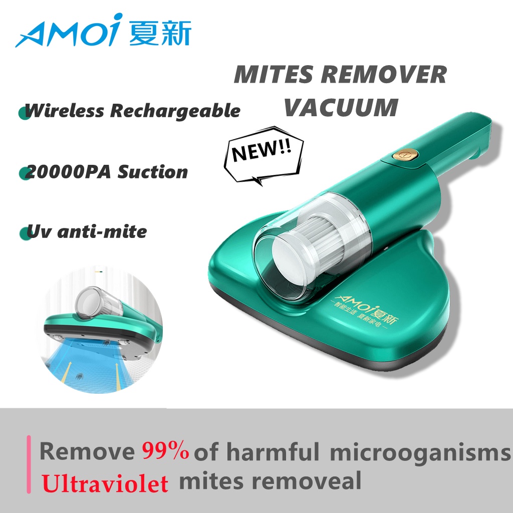 20000Pa AMOi Handheld Dust Mite Vacuum Cleaner UV Sterilization Vacuum
